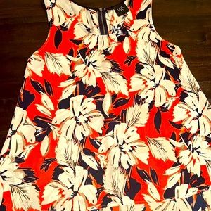 Lightweight Floral Tank Top